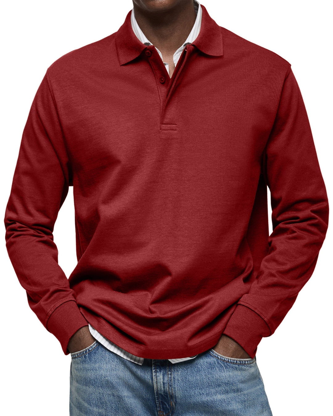 MARK | Luxury Polo with Long Sleeves