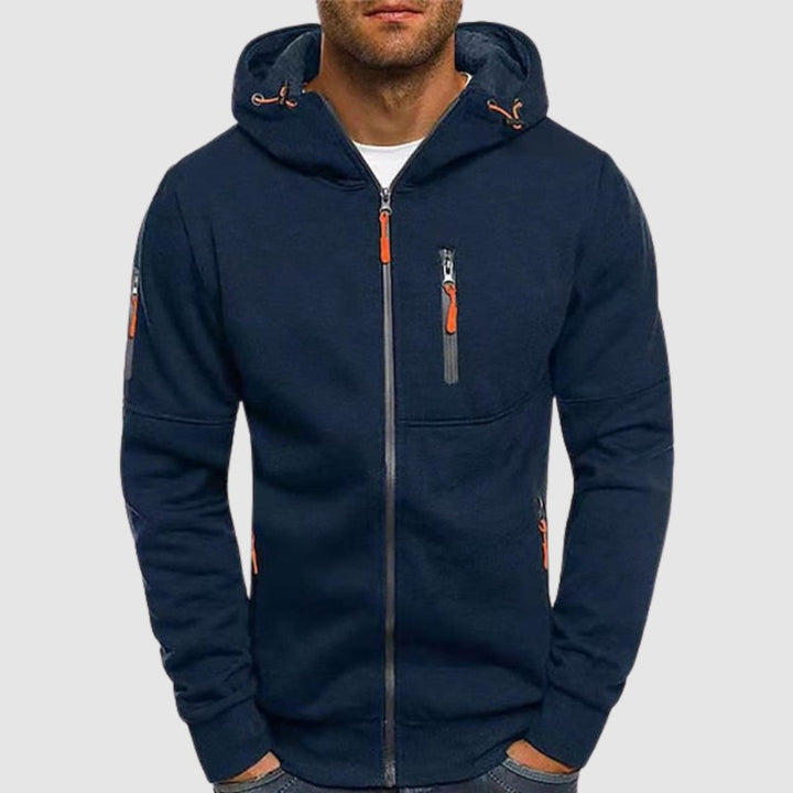 Jeff™ | Elegant Slim Fit Zip-Up Hoodie