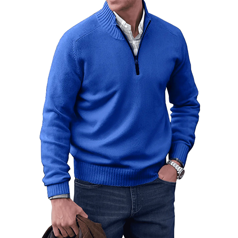 Noah™ | Cashmere Sweater with Zipper
