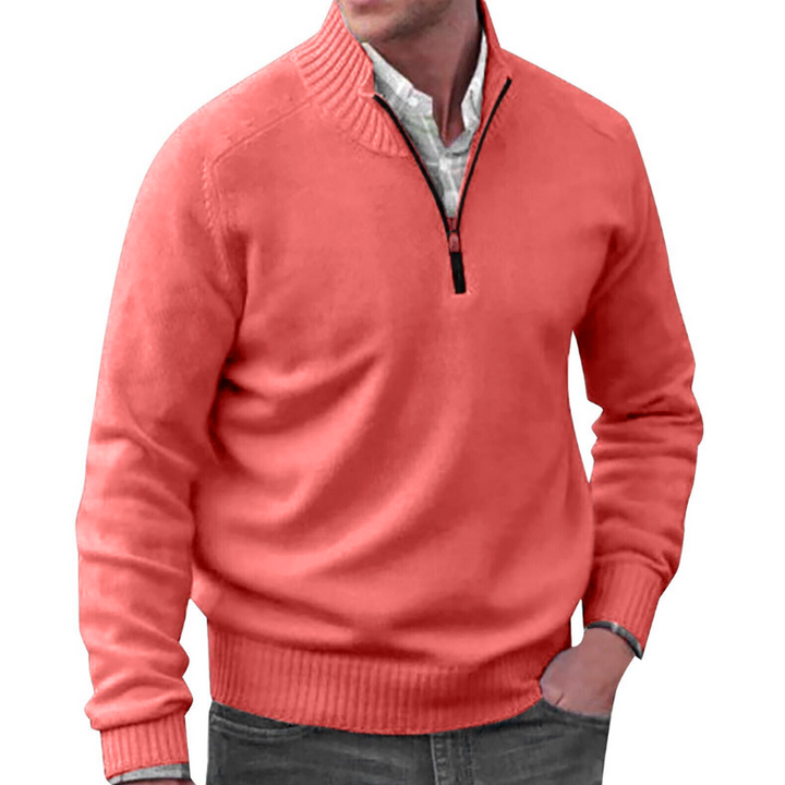 Noah™ | Cashmere Sweater with Zipper