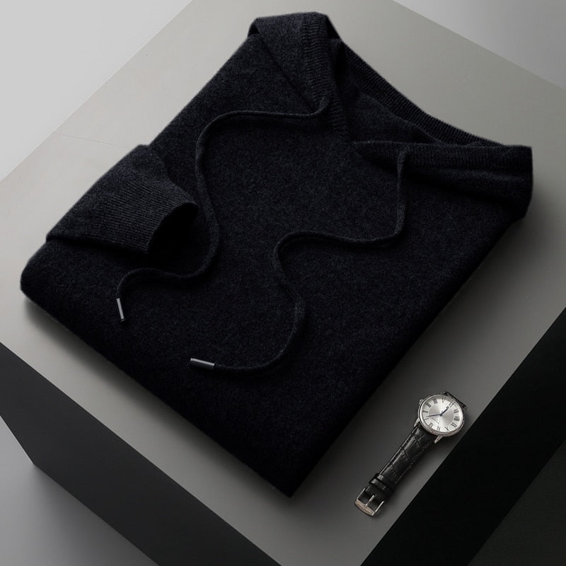 Elias™ | Cashmere and Wool Hoodie