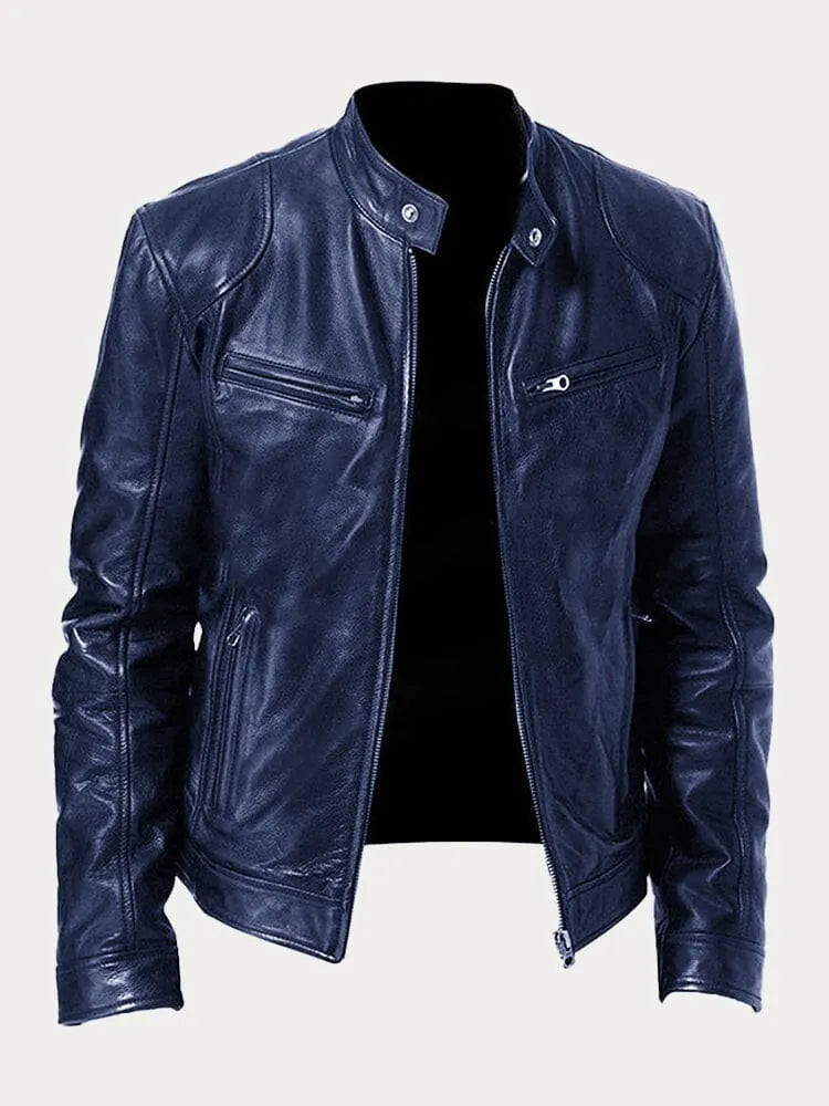 Rino™ | Casual Leather Jacket for Ultimate Comfort