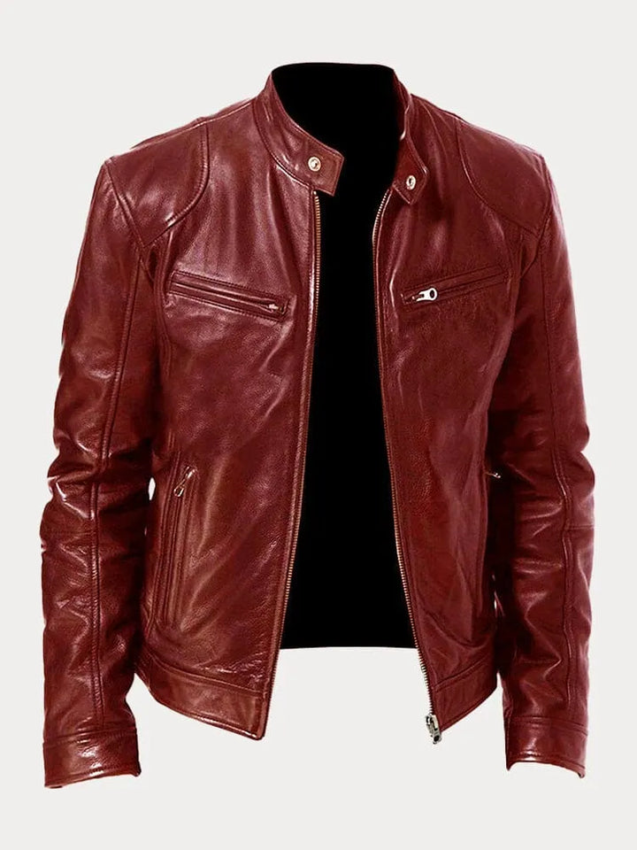 Rino™ | Casual Leather Jacket for Ultimate Comfort