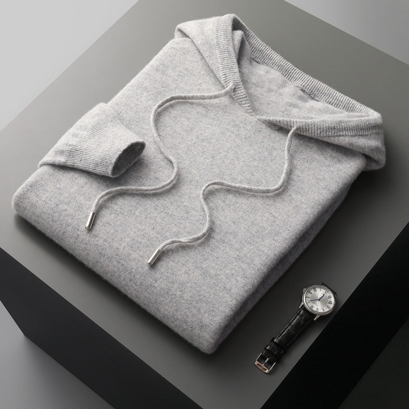 Elias™ | Cashmere and Wool Hoodie